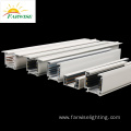 4 wires surface mounted pendant LED track Lighting Rail System